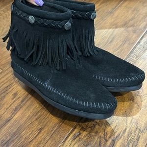 Minnetonka moccasin bootie